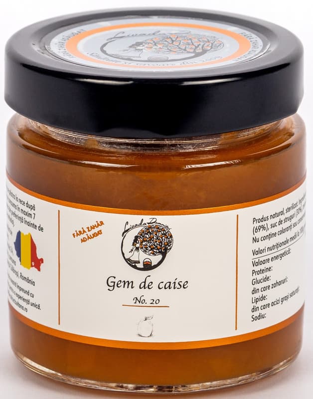Livada Domnitei Apricot Jam without Sugar