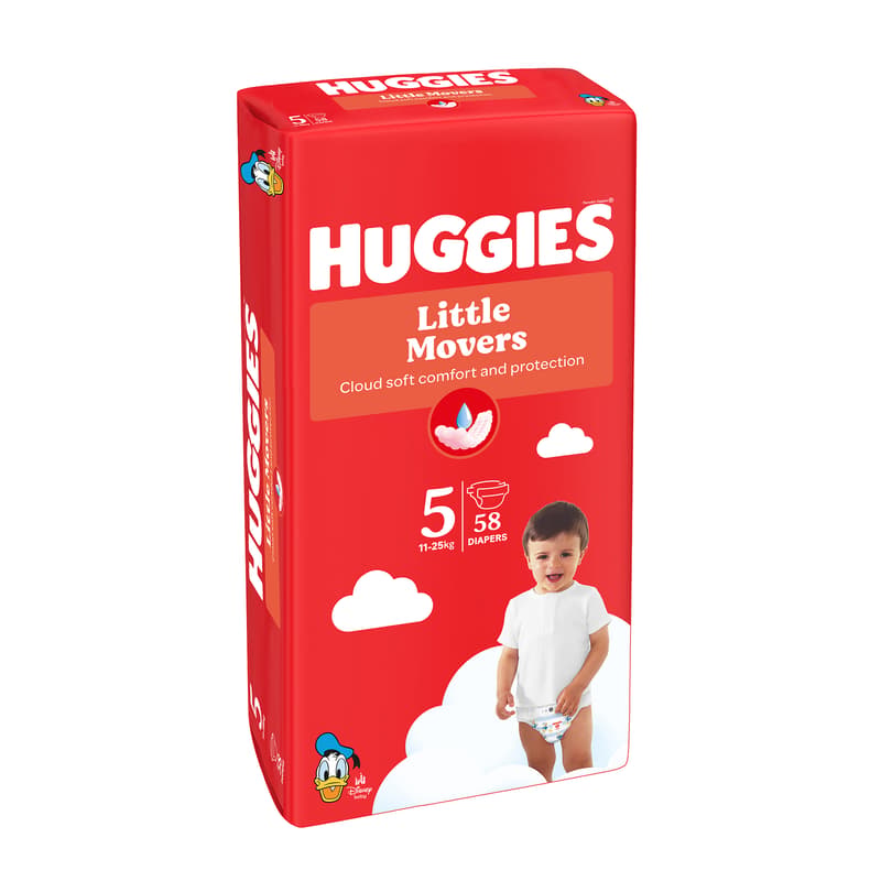 Huggies Unisex Ultra Comfort Mega Diapers (no. 5) 11-25 kg