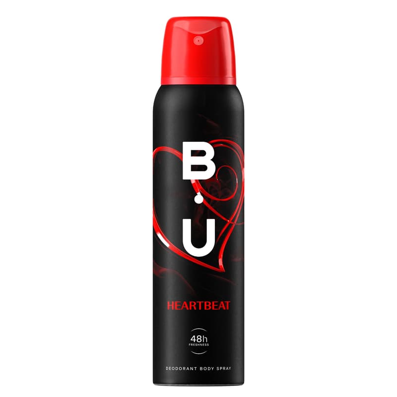 BU HEARTBEAT Body Deodorant Spray
