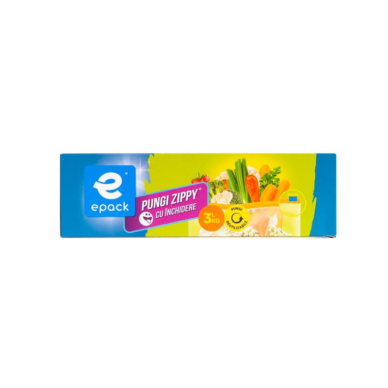 Epack Pungi Zippy cu inchidere 3l