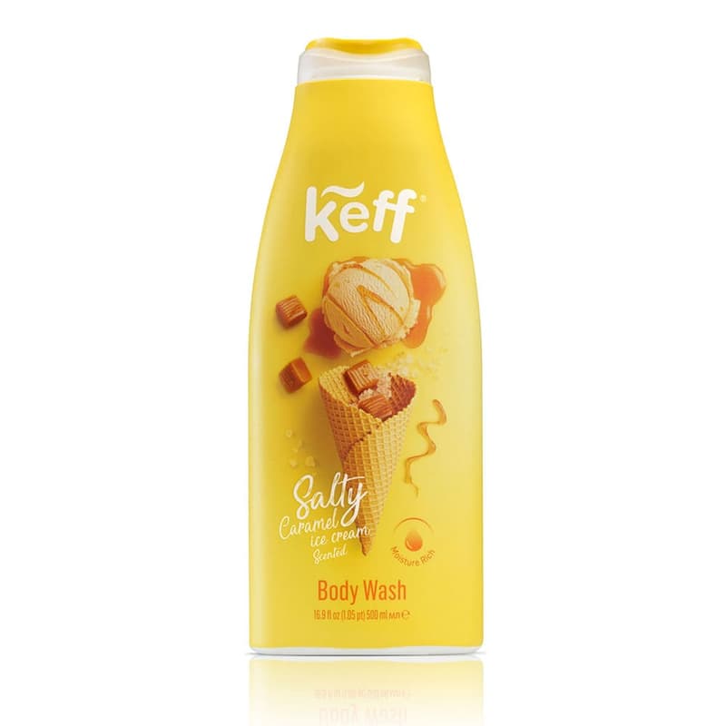 Keff Gel de dus cu salty caramel
