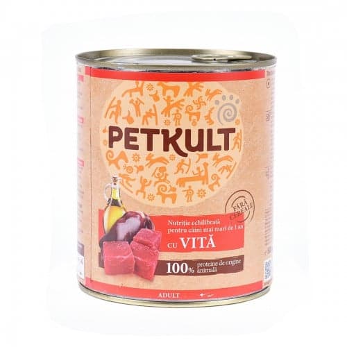Petkult Wet Food for Dogs, Beef