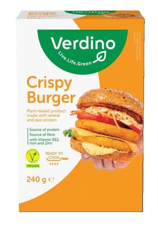 Verdino Burger crocant vegetal (congelat)