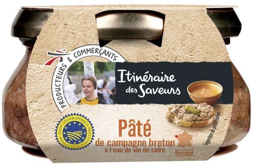 Itineraire des Saveurs Pork pate with Breton cider