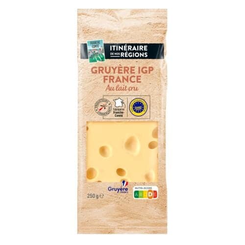 Itineraire des Saveurs Gruyere IGP France Cheese