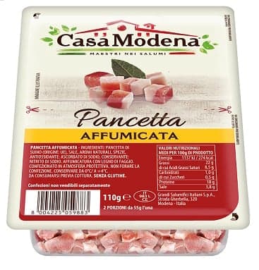 Casa Modena Smoked pancetta cubes