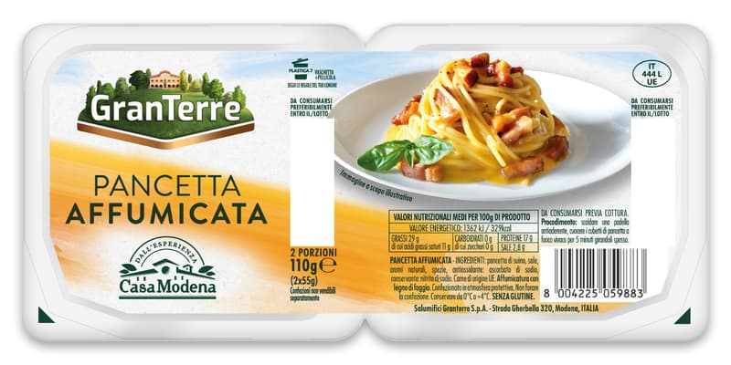 Casa Modena Smoked pancetta cubes
