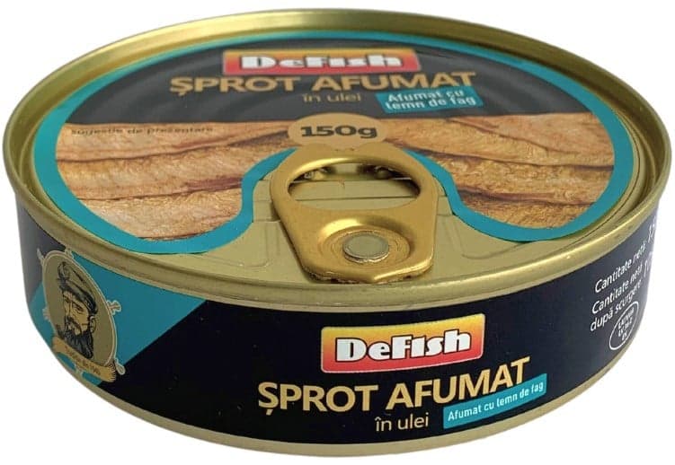 Defish Smoked sprat in oil