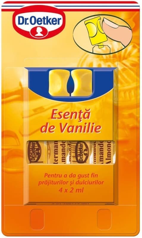 Dr.Oetker Esenta de Vanilie 4*2ml