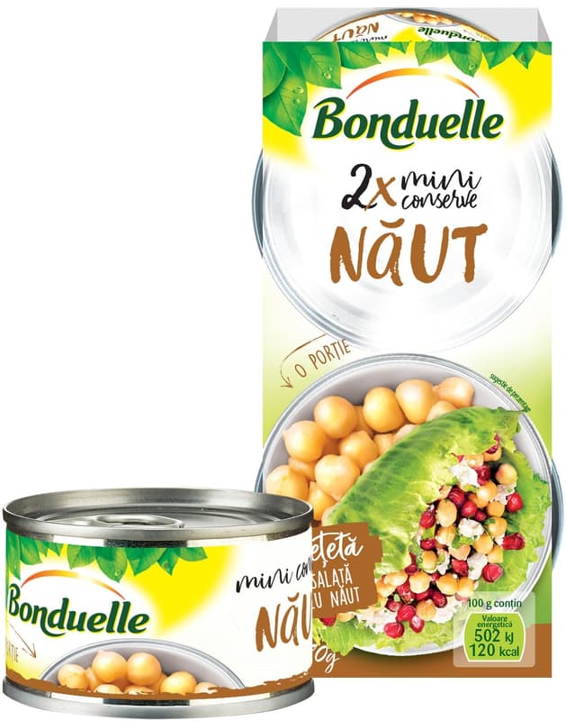 Bonduelle Chickpea Mini Can 2x80g