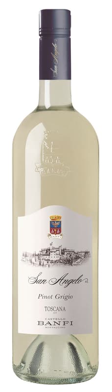 Castello Banfi San Angelo Dry White Wine Pinot Grigio Toscana