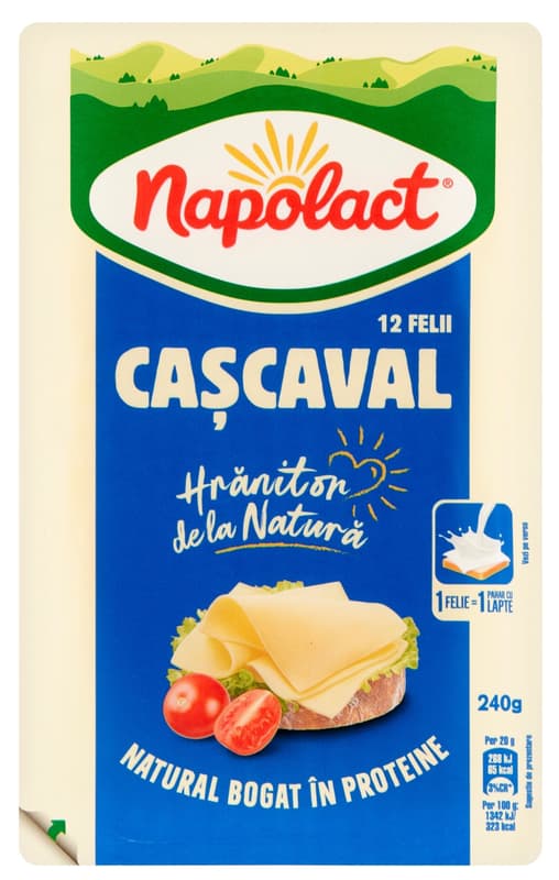 Napolact Cheese in 12 slices