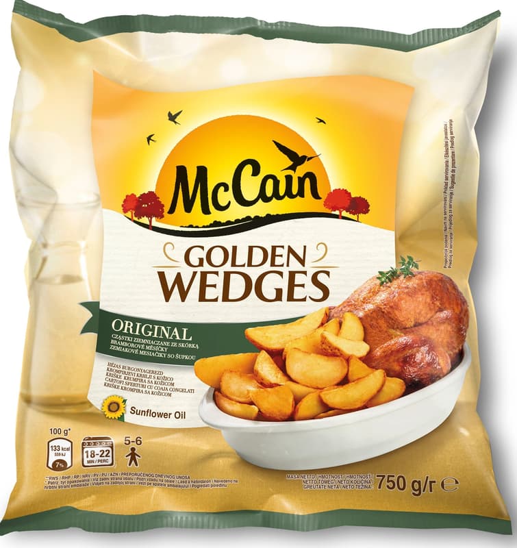 McCain Golden Wedges