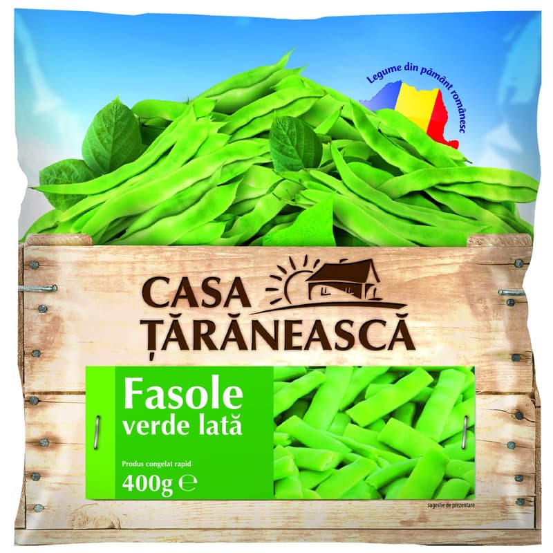 Casa Taraneasca Green Beans can (frozen)
