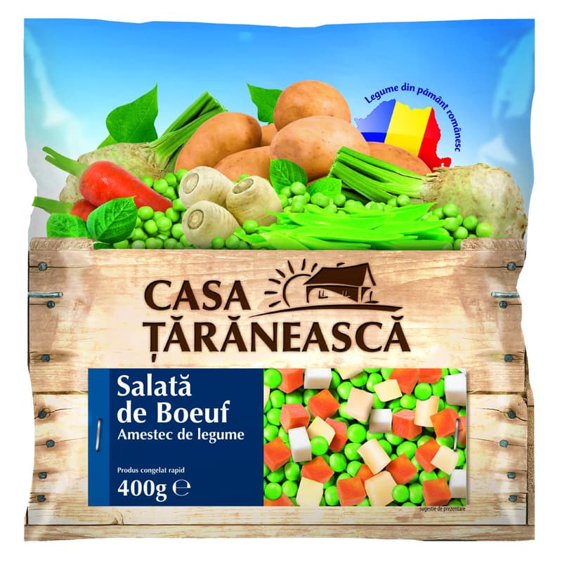 Casa Taraneasca Beef Salad Mix (frozen)