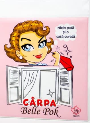 Belle Pok Carpa microfibra