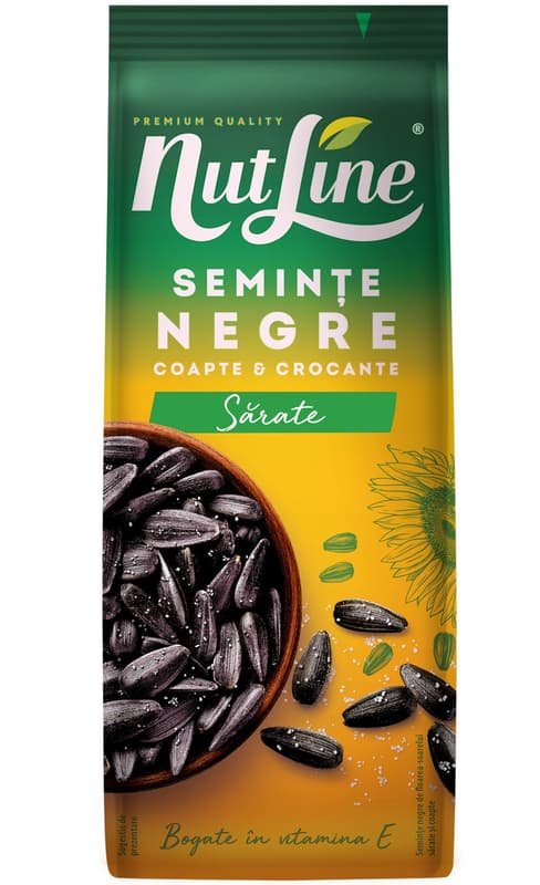 Nutline Seminte floarea soarelui negre cu sare