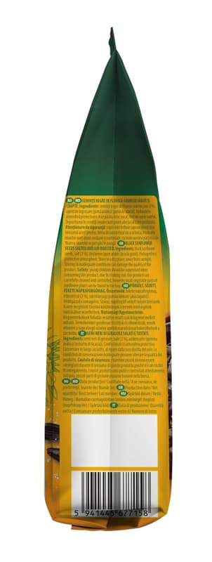 Nutline Seminte floarea soarelui negre cu sare