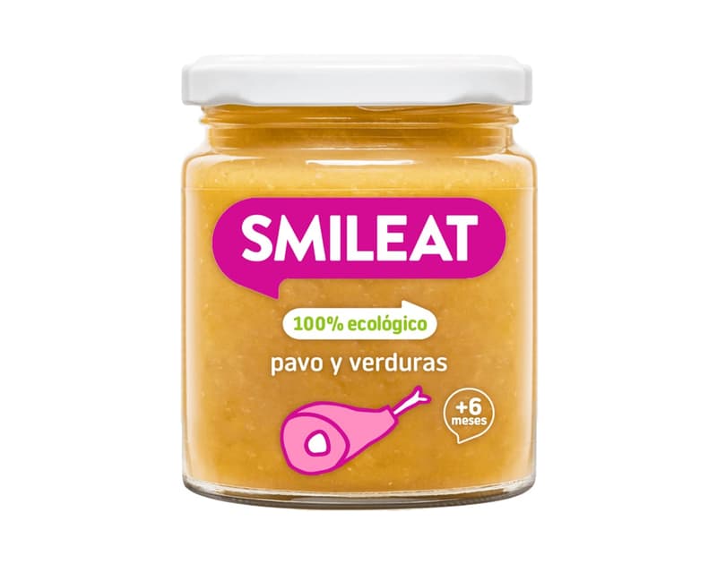 Smileat ECO Turkey and Olive Oil Puree, +6 months