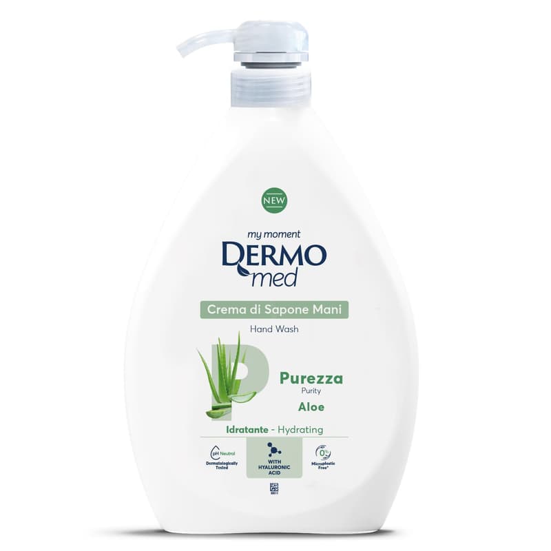 DERMOMED Aloe Soap Cream with Dispenser