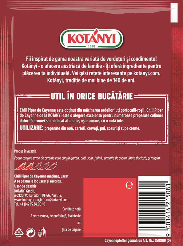 Kotanyi Cayenne Pepper ground