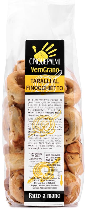 Cinquepalmi Fennel Taralli