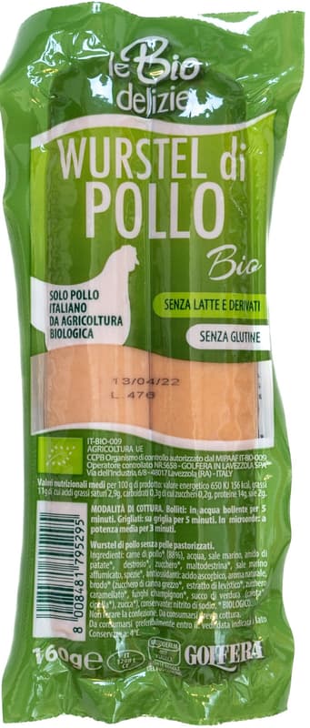 Golfera ECO Crenvursti de pui