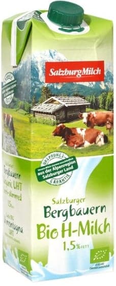 Salzburgmilch ECO Milk 1.5% UHT