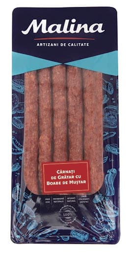 MALINA Grilled sausages with mustard seeds