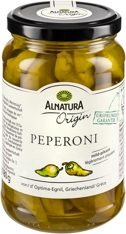 Alnatura ECO  Ardei iuti Pepperoni
