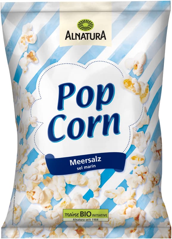 Alnatura ECO Popcorn cu sare de mare