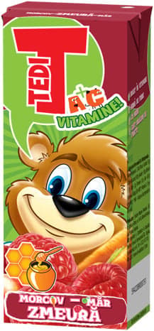 Tedi Carrot, Apple and Raspberry Still Soft Drink