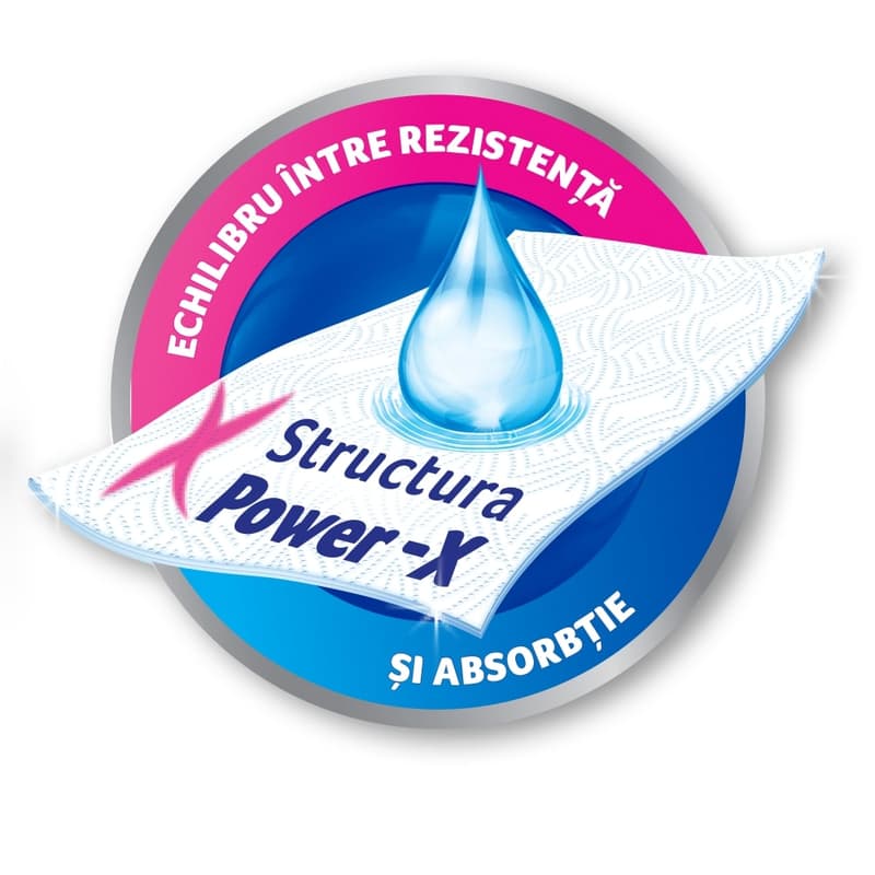 Zewa Prosoape de hartie Jumbo, 2 straturi, 1 rola, 325 foi