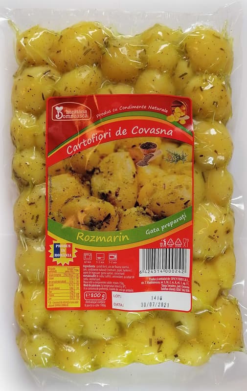Cartofiori de Covasna cu rozmarin