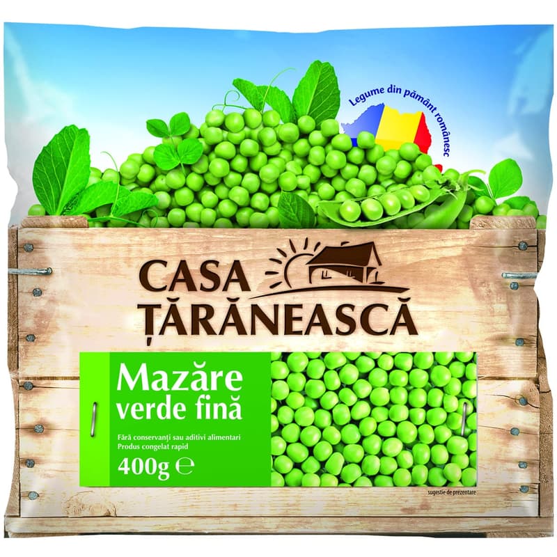 Casa Taraneasca Mazare verde congelata