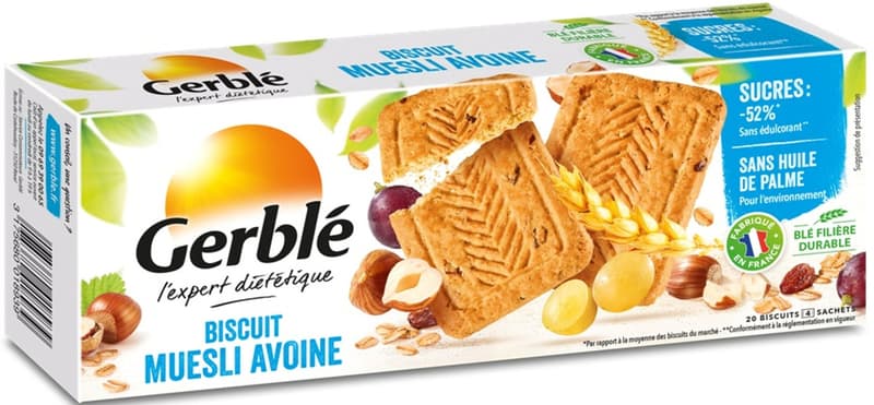 Gerble Expert Diet Biscuits Muesli-Oat