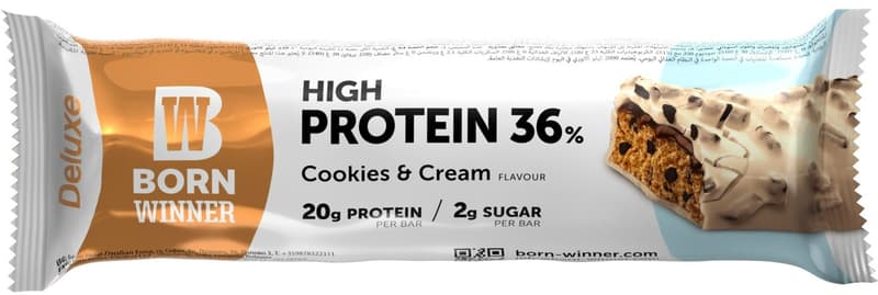 Born Winner Deluxe Baton High Protein 36% Cookies&frisca