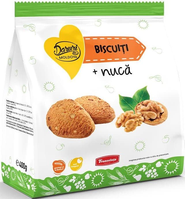 Daruri din Moldova Biscuiti cu nuca