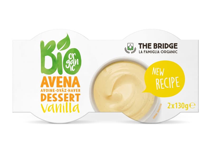 The Bridge ECO Desert din ovaz cu vanilie 2x130g