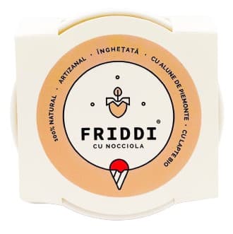 Friddi Ice cream with hazelnut