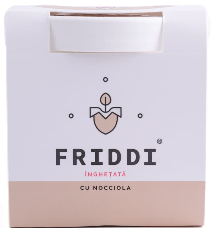 Friddi Ice cream with hazelnut