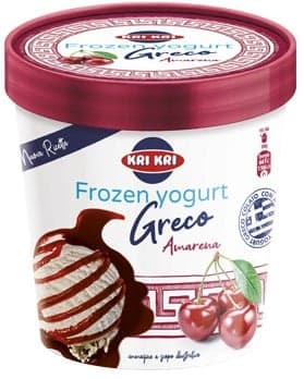 Kri Kri Ice cream with Greek yogurt Amarena