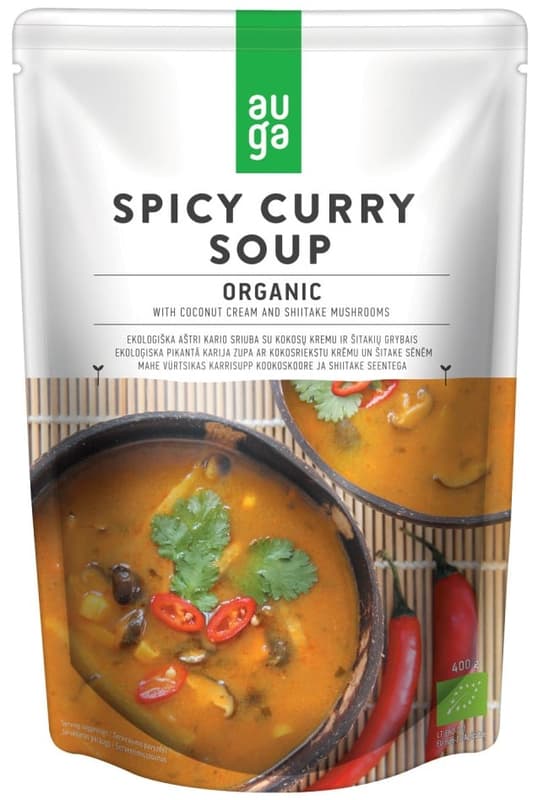 Auga ECO Spicy Curry Soup with Coconut Milk