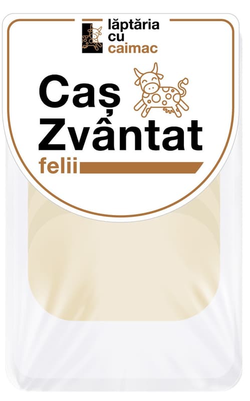 Laptaria cu caimac Cas zvantat felii