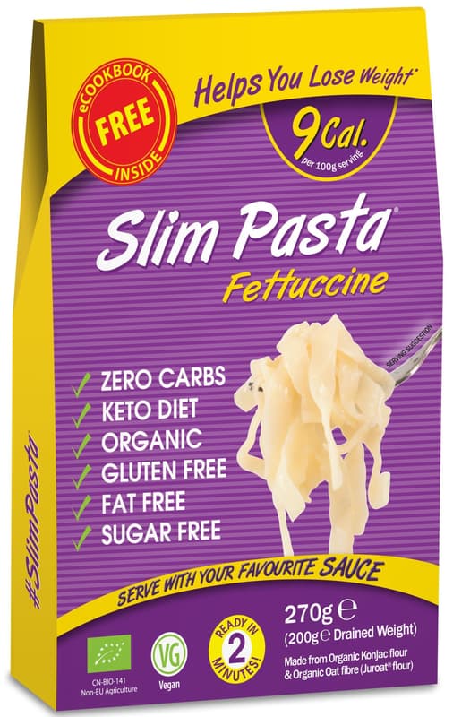 Slim Pasta ECO Fettuccine made from konjac flour
