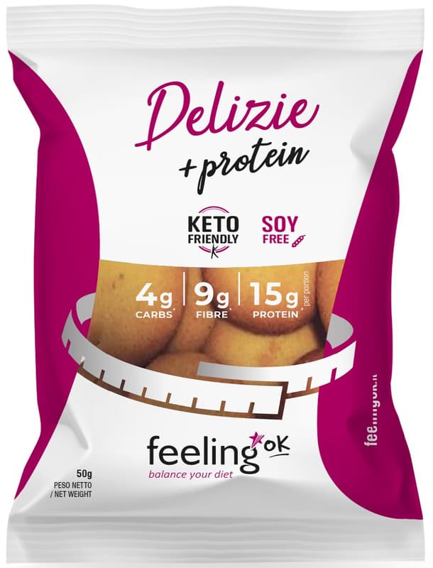 FeelingOK Biscuiti Low-Carb Delizie cu caise