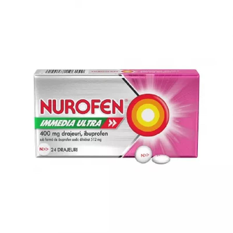 NUROFEN IMMEDIA ULTRA 400MG 24 COATED TABLETS