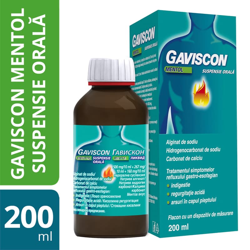 GAVISCON MENTHOL ORAL SUSPENSION