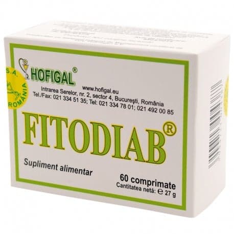 HOFIGAL FITODIAB 60 TABLETS