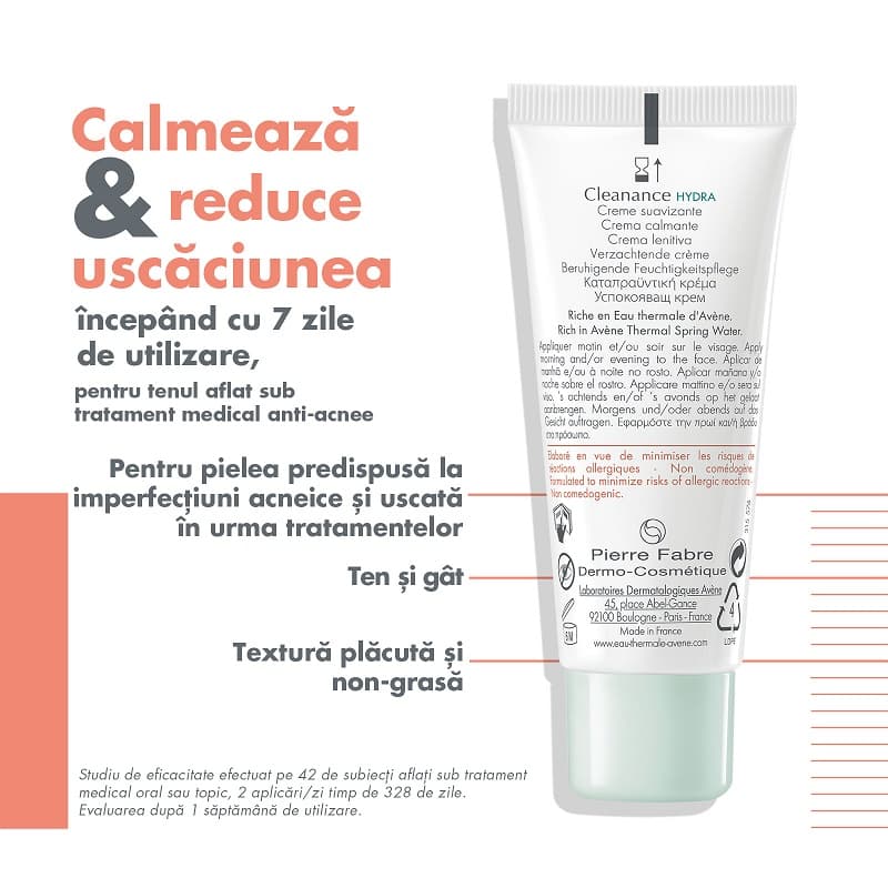 AVENE CLEANANCE HYDRA SOOTHING CREAM 40ML